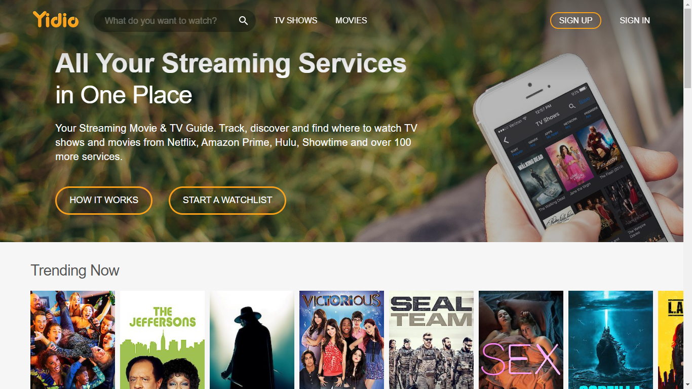 Yidio Review: A Free Streaming Movie Website