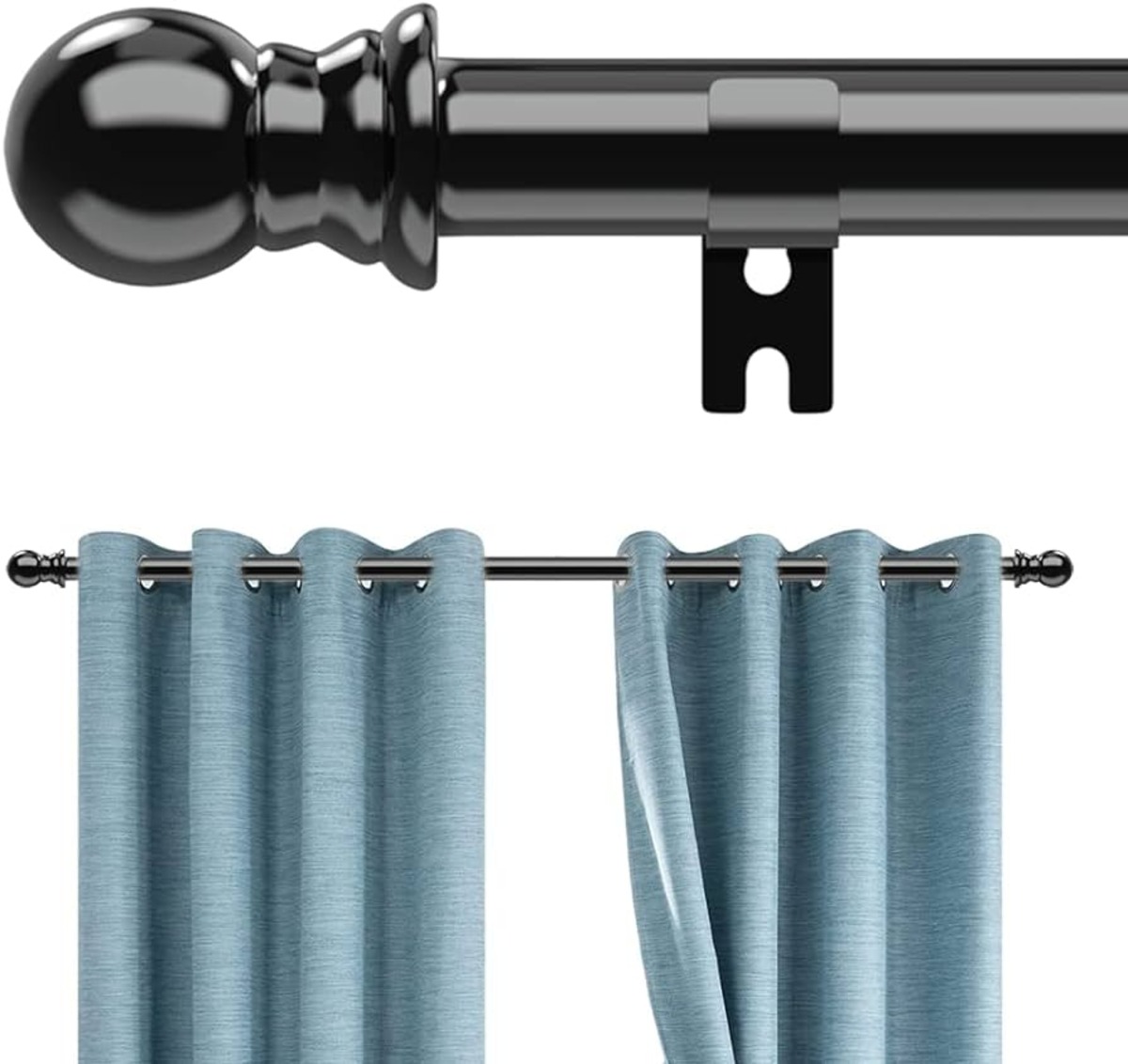 11 Unbelievable Curtain Rods For Windows 48 To 84 for 2024