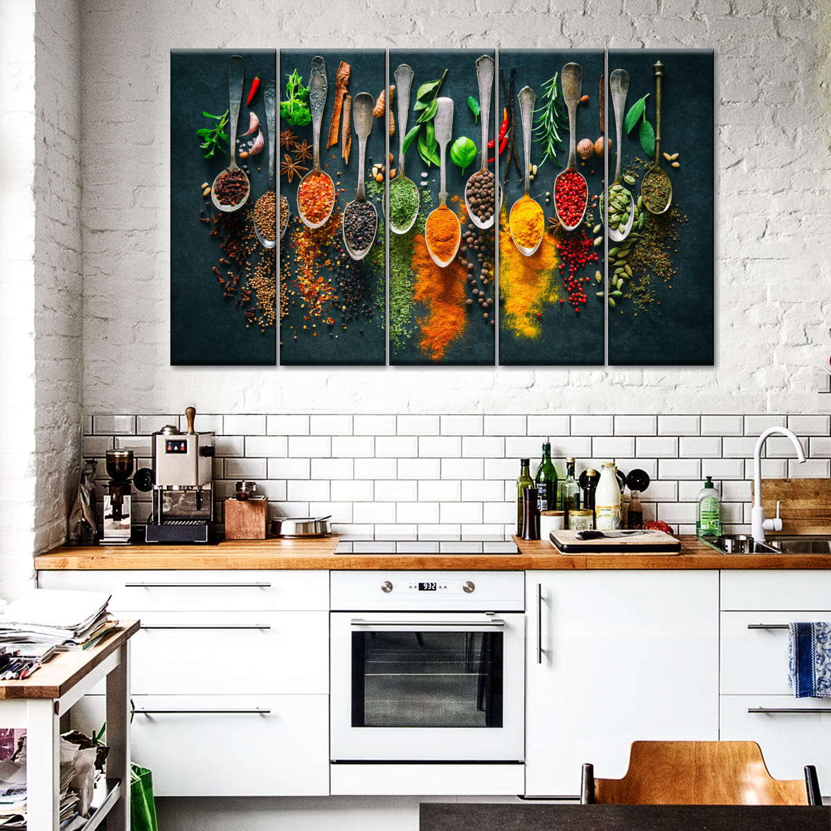 Kitchen Print Set of 3, Kitchen Decor, Kitchen Wall Art, Eat Drink Love,  Kitchen Prints, Wall Decor, Housewarming Gift, Minimal Kitchen Art 