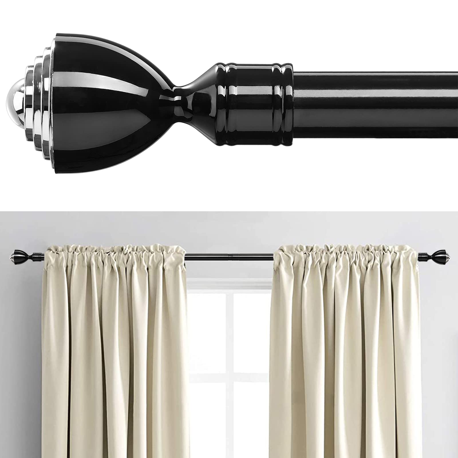 14 Amazing Curtain Rods For Windows 28 To 48 Inch for 2023