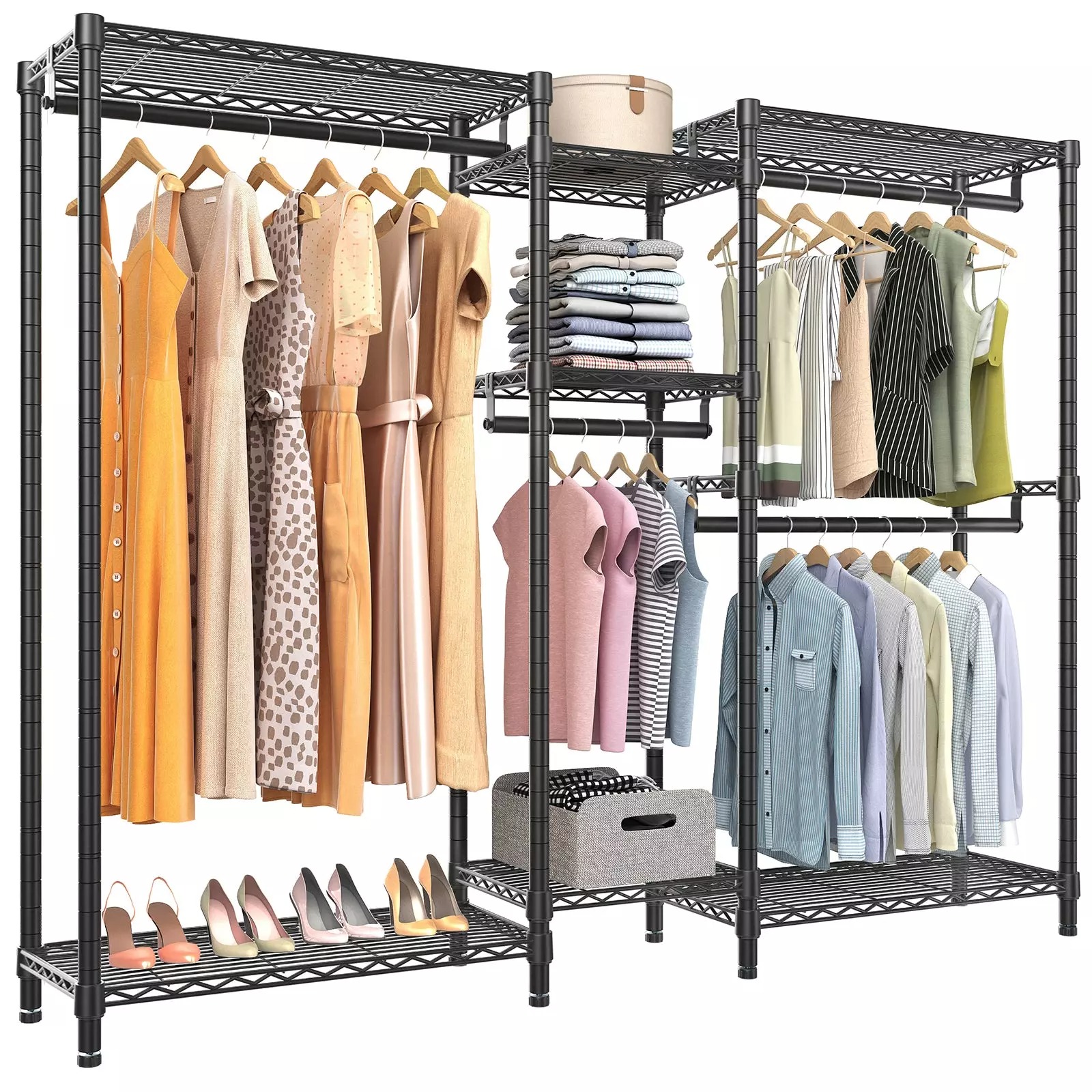 14 Best Storage Rack Hanging Clothes for 2023