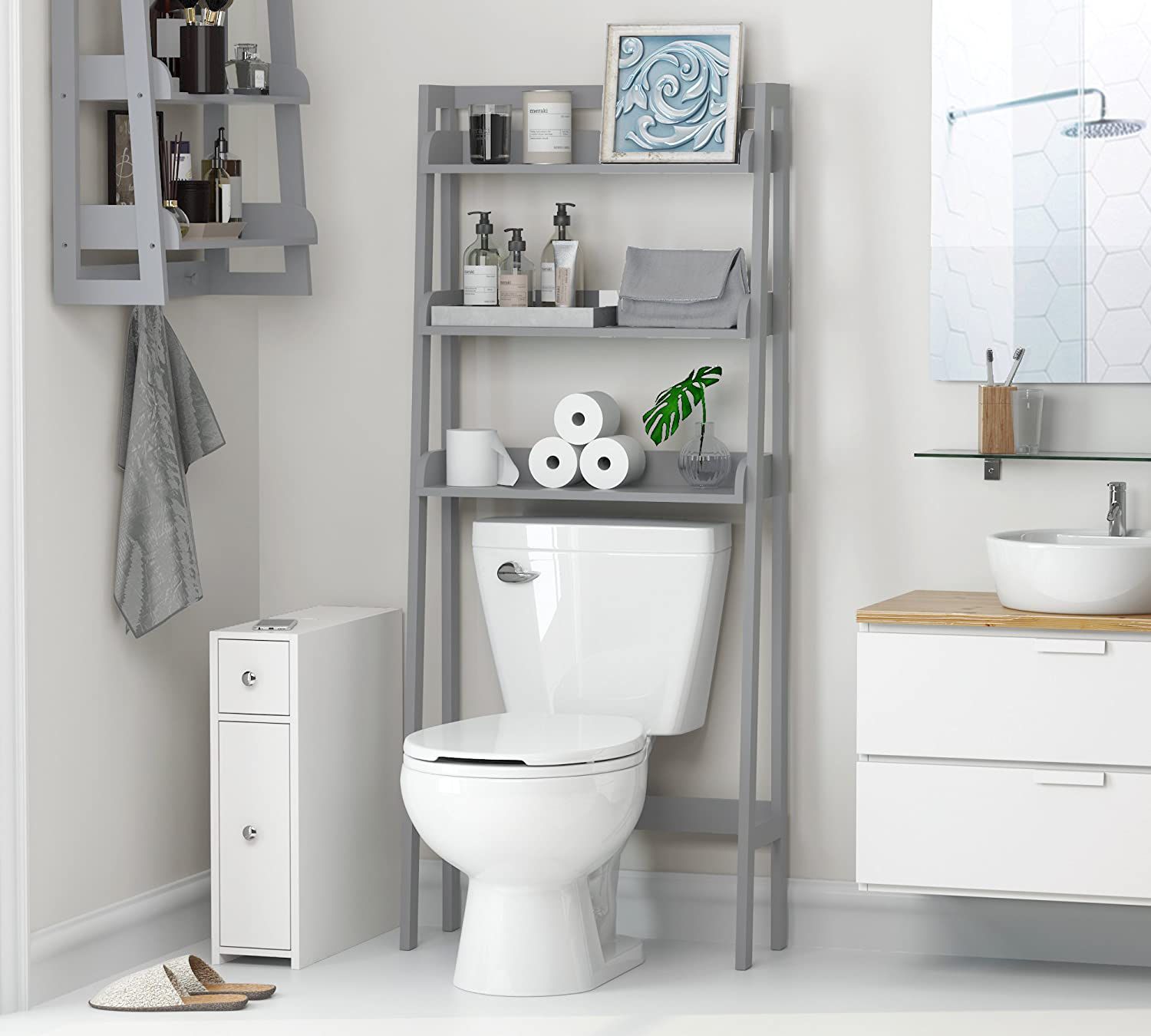 14 Incredible Storage Rack For Bathroom for 2024