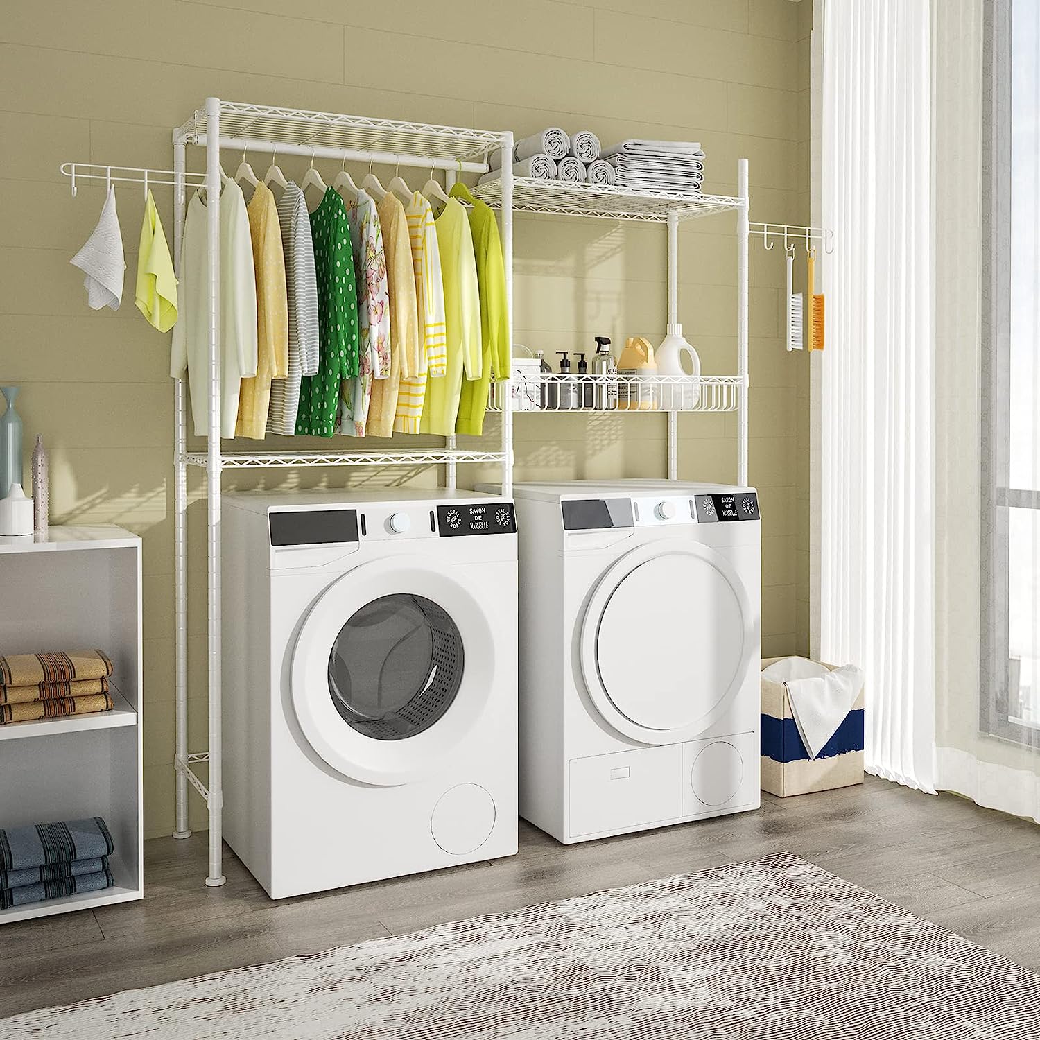15 Amazing Laundry Room Storage Rack for 2024