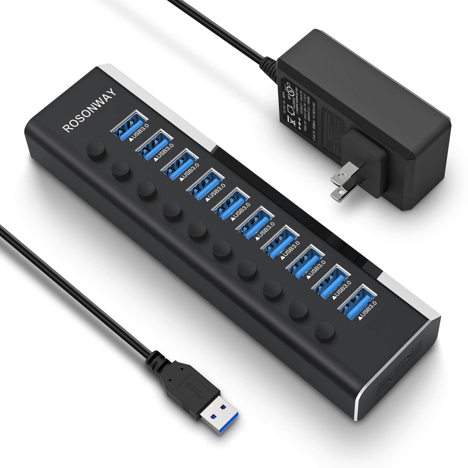 15 Superior 10 Port USB Hub for 2023