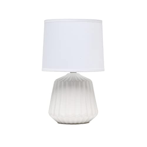 Simple Designs Ceramic Base Table Lamp