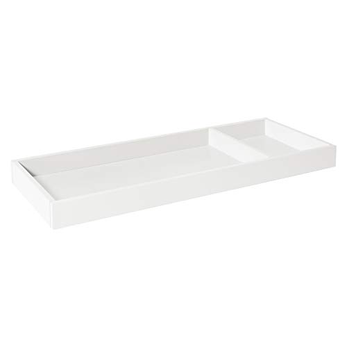 Universal Wide Changing Tray in Warm White