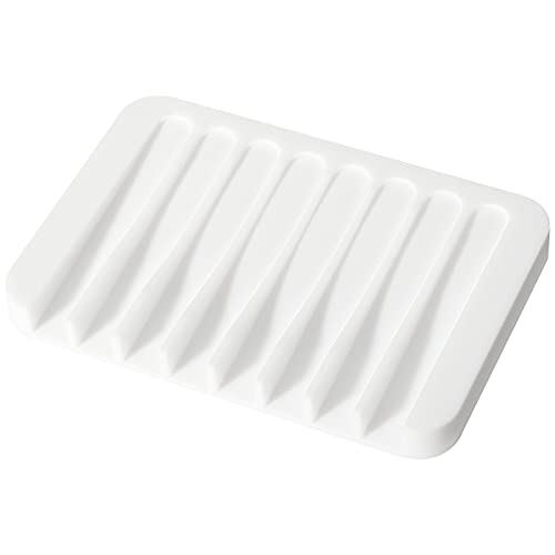 Urbanstrive Soap Dish - Flexible Silicone Tray for Bathroom and Kitchen