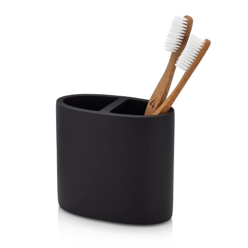 Matte Black Toothbrush Holder