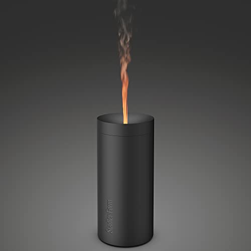 Battery-Powered Aroma Diffuser with Flame Effect