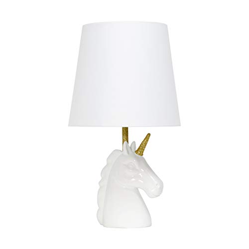 Sparkling Glitter Unicorn Table Lamp