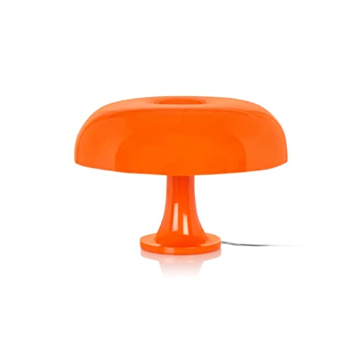 Orange Mushroom Lamp for Room Aesthetic Modern Lighting for Bedroom