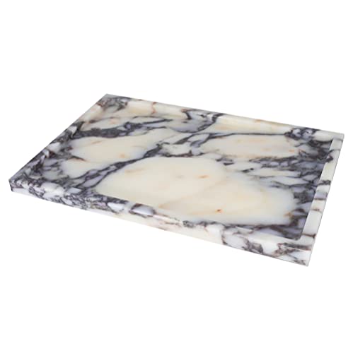 Luxurious Natural Marble Vanity Tray