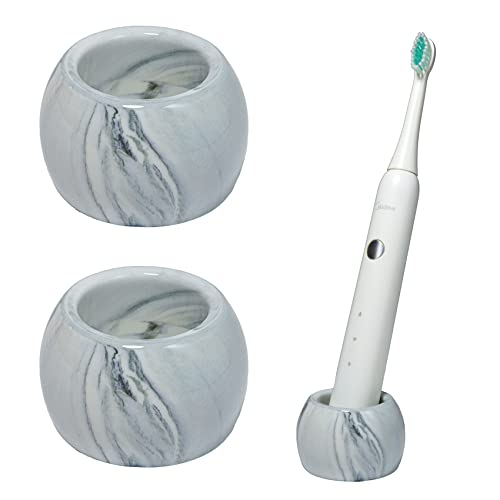 Asoqwal Small Ceramic Electric Toothbrush Holder Stand