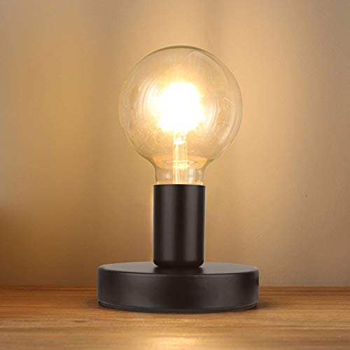 Simple Metal Edison Light Bulb Stand