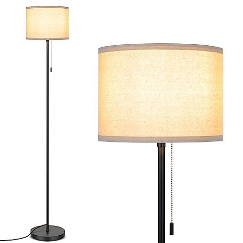 FOLKSMATE Floor Lamp: LED Modern Simple Standing Lamps