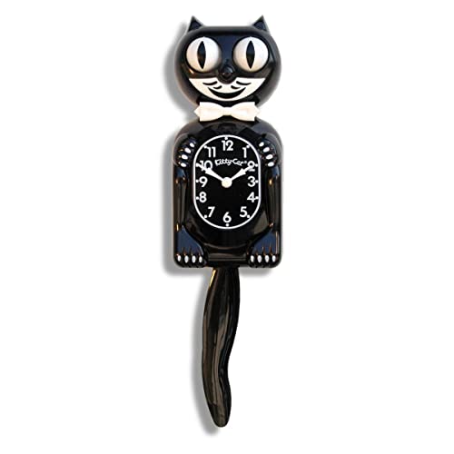 Small Black Kit-Cat Clock