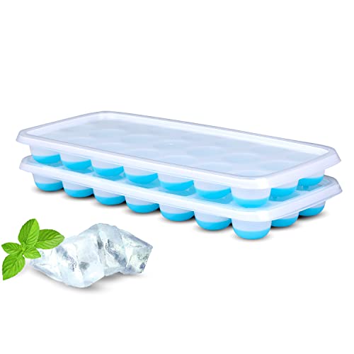 Ice Cube Trays with Stop-Nasty-Smell Lids