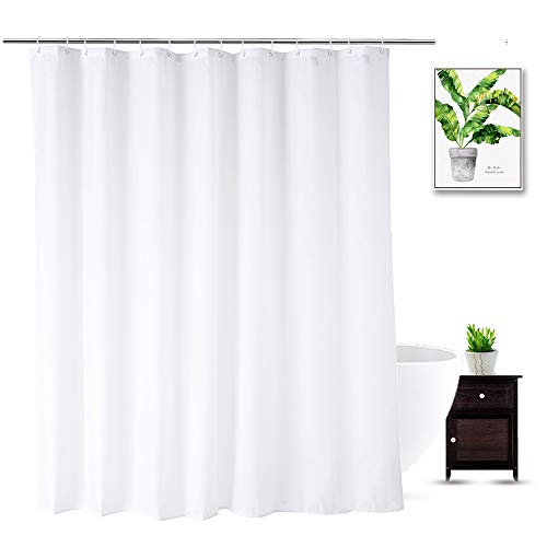 WellColor Wide Shower Curtain Liner