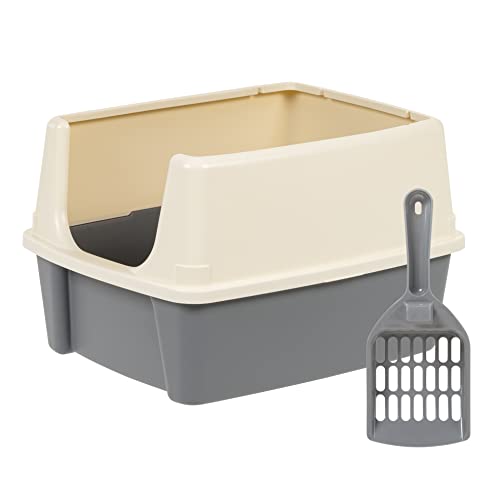 Amazon Basics Tall Open Top Cat Litter Box