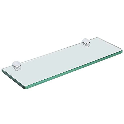 SAYAYO Floating Glass Shelves for Bathroom