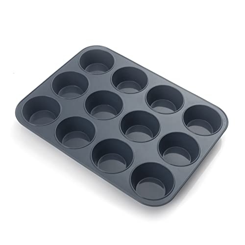 Silicone Muffin Baking Pan & Large Cupcake Tray