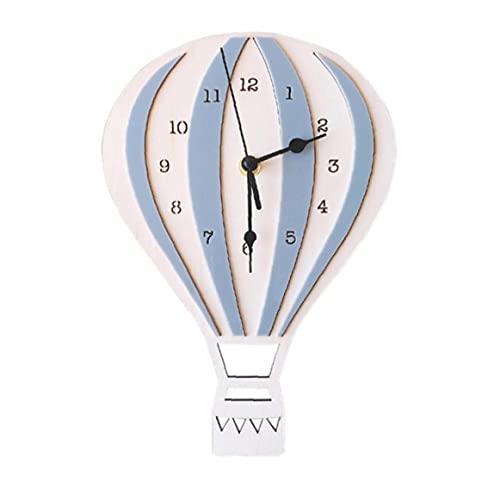 Cute Hot Air Balloon Clock for Children Room
