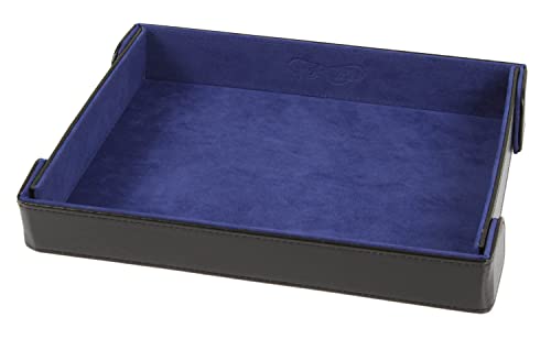 Magnetic Folding Dice Tray - Blue