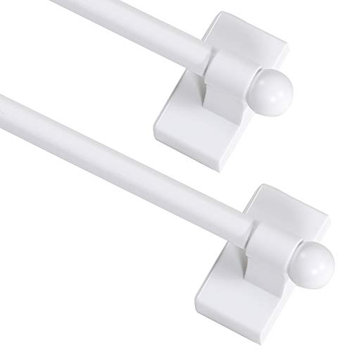 Turquoize 2 Pack Magnetic Curtain Rods