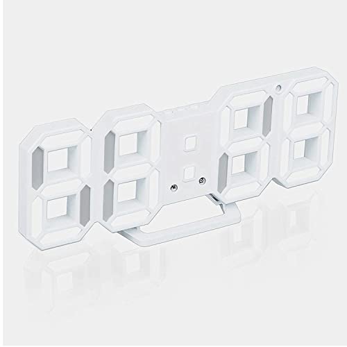 Petilleur 3D Wall LED Alarm Clock