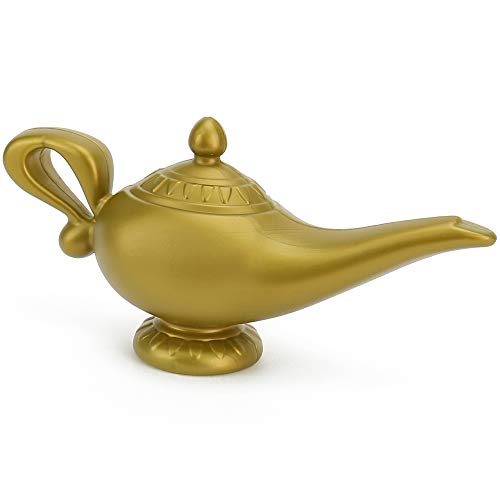 Aladdin's Gold Magic Genie Lamp Costume Accessory