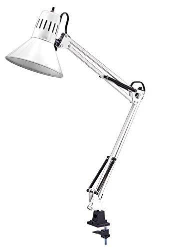 Bostitch Office Swing Arm Desk Lamp with Clamp Mount