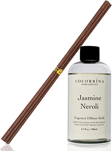 Cocorrína Jasmine Neroli Reed Diffuser Oil Refill