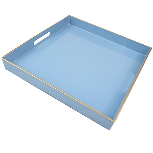 Stylish Blue Decorative Tray