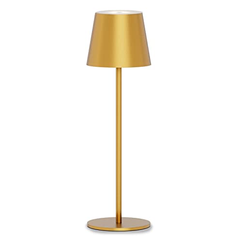 Ralbay Gold LED Cordless Table Lamp