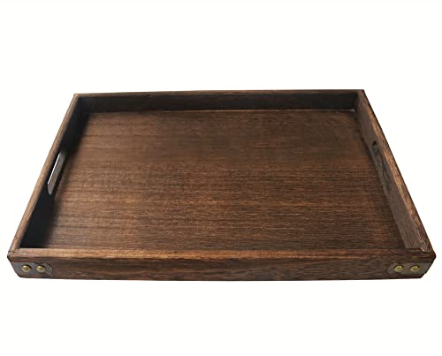 Rustic Wood Serving Tray