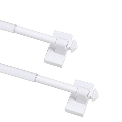 Adjustable Magnetic Curtain Rods for Steel Surfaces