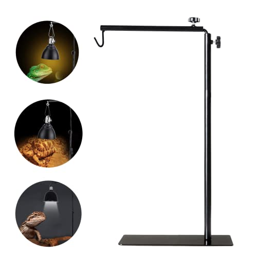 Adjustable Reptile Lamp Stand