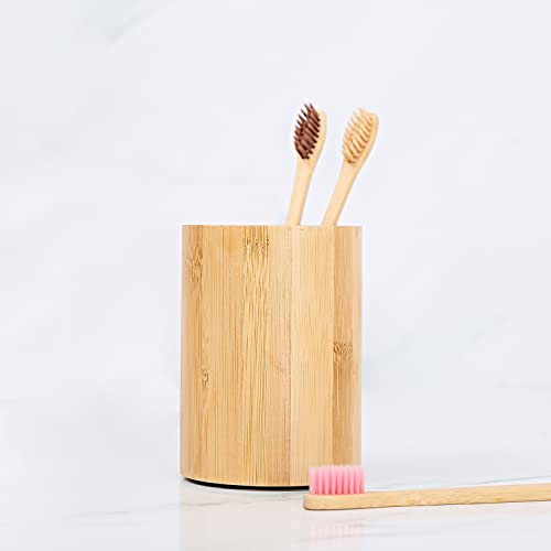 Bamboo Toothbrush Holders