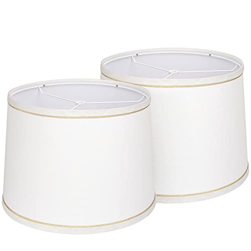 Set of 2 Elegant Lampshades for Table Lamps, Floor Lamps