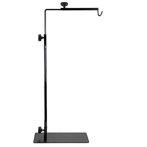 Adjustable Floor Light Holder Stand for Reptile Glass Terrarium