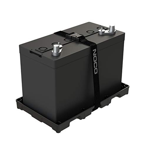 Heavy-Duty Battery Tray for Marine, RV, Camper and Trailer Batteries