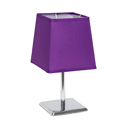 Simple Designs Mini Chrome Table Lamp