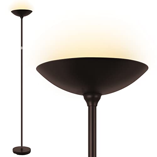 BoostArea LED Torchiere Floor Lamp