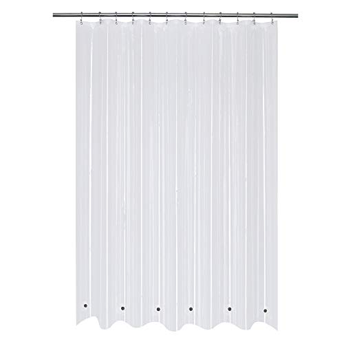 Extra Long Shower Curtain Liner with Magnets