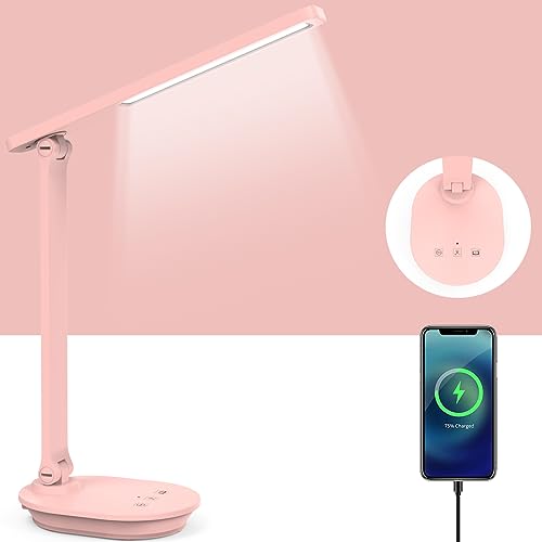 Cute Pink Desk Lamp for Girls