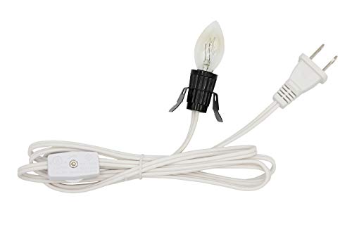 Versatile Clip-in Lamp Cord for Craft Projects and Decor