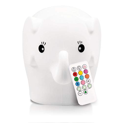 Adorable Lumipets Elephant Nursery Light - Perfect for Kids' Rooms
