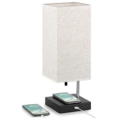 JS NOVA JUNS Table Lamp with USB Port