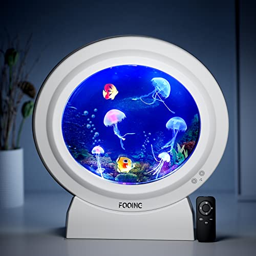 17 Color Changing Jelly Fish Tank Mood Lamps