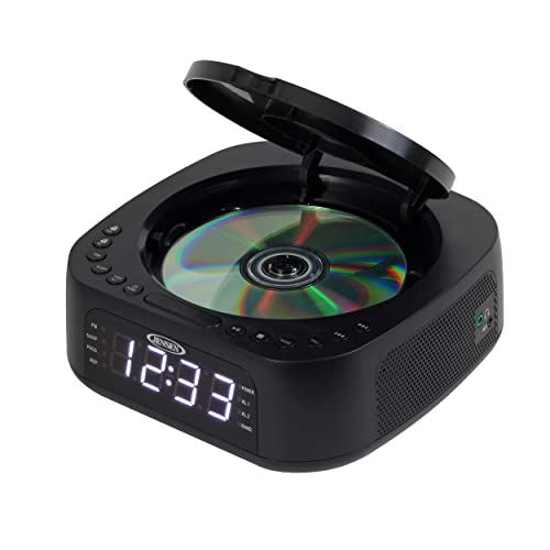 Jensen Dual Alarm Clock with CD/MP3 Player